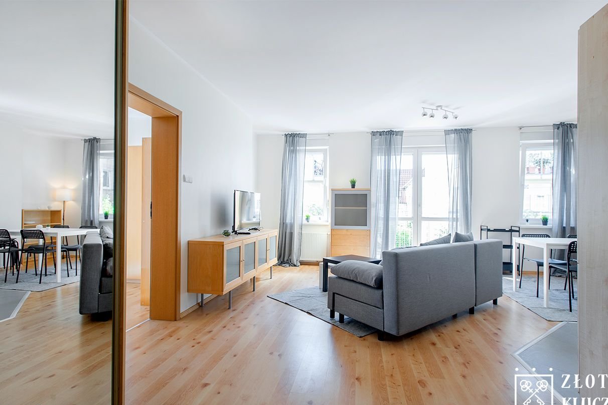 2 pokoje | 53,7 m² | Muchobór Wielki | gotowe | wyposażone | 1 piętro