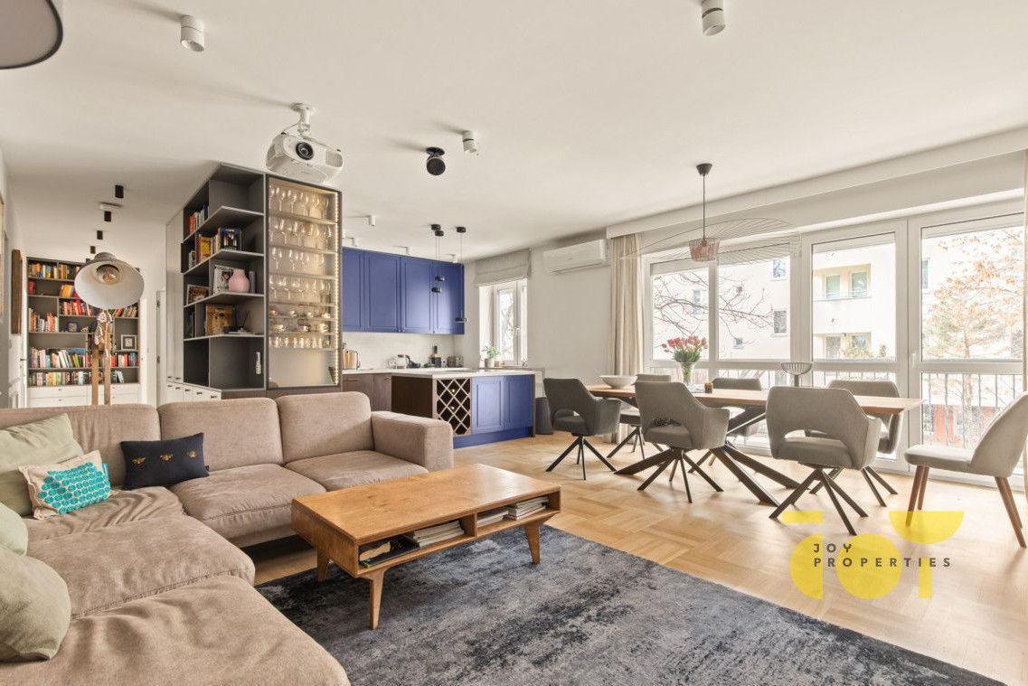 140 metrowy apartament na starej Saskiej Kępie