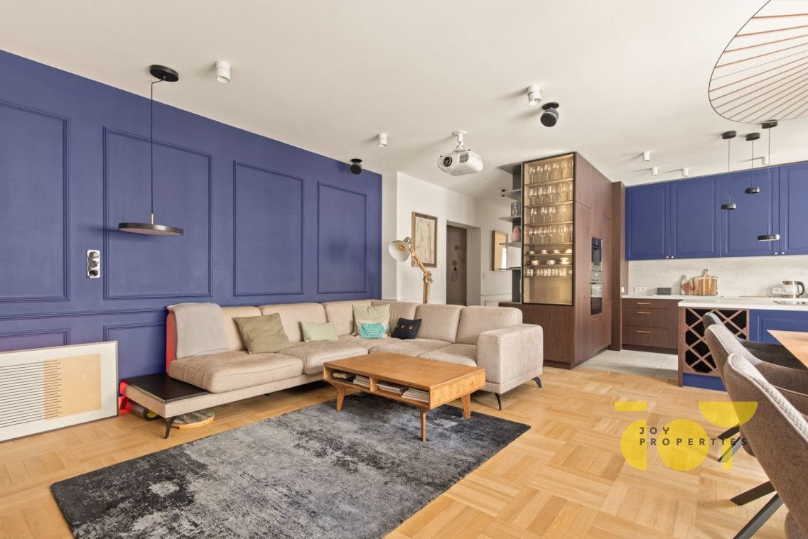 140 metrowy apartament na starej Saskiej Kępie