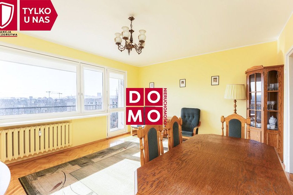 3 pok. | 61,7 m² | 5 piętro | Duży balkon