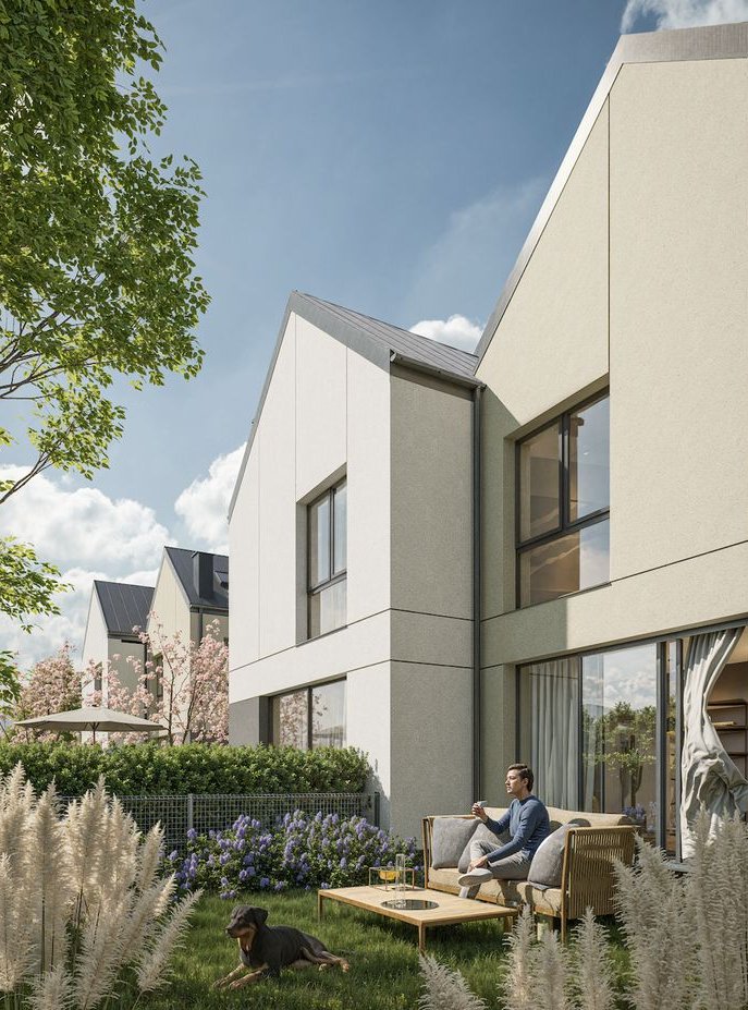 Nowoczesne, energetyczne domy, bez PCC, bezpośrednio