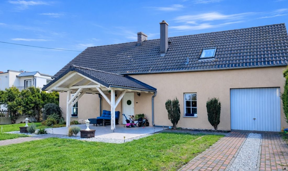 Dom 112 m² + garaż | Działka 1800 m² | Chróścice k. Opola