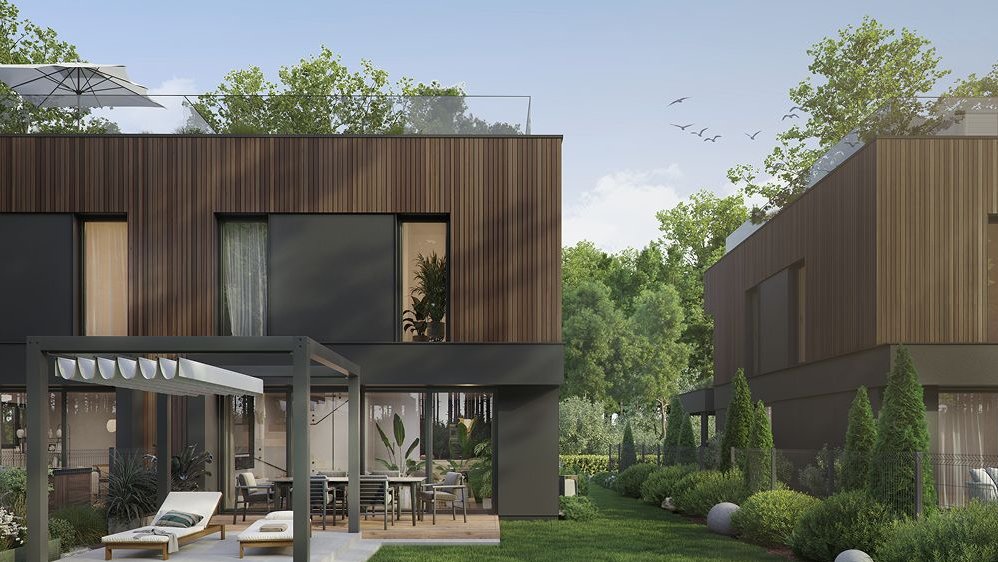 Wola Justowska | 110 m² | ogród 133 m² | taras 56 m² | 2 miejsca