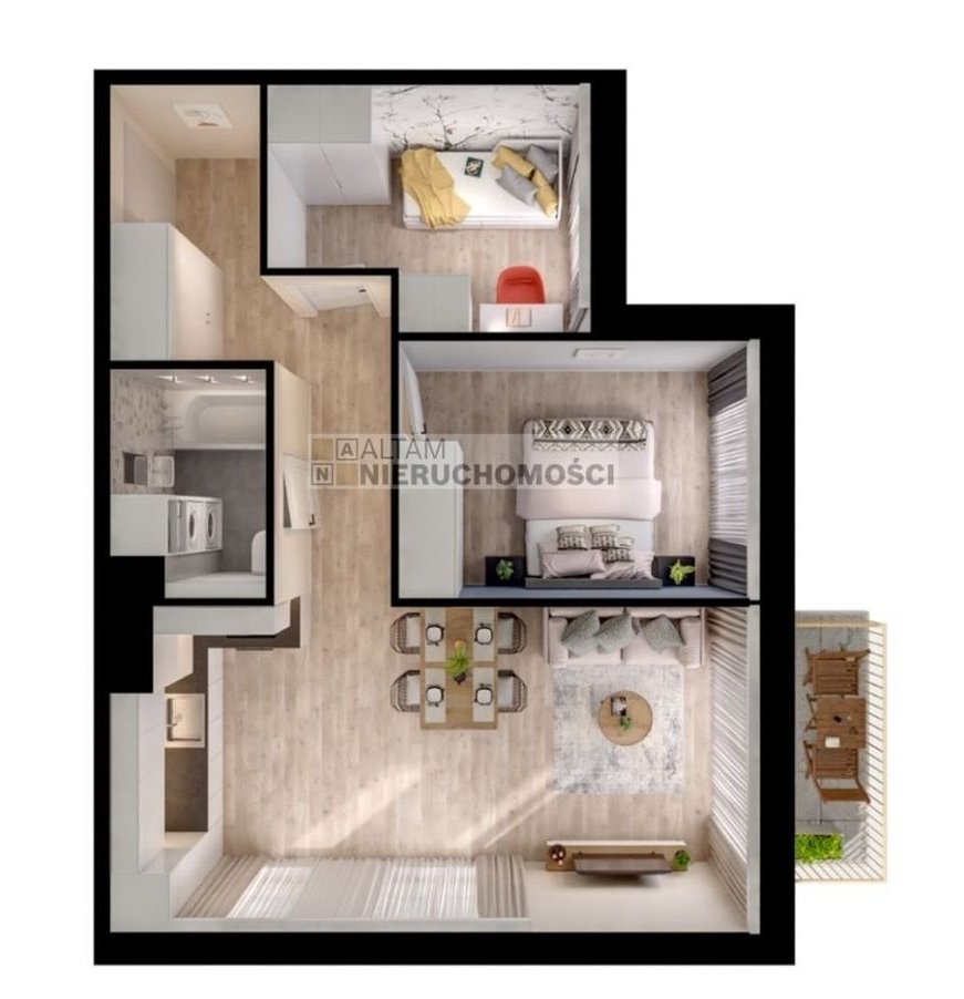 3pok 56m2 balkon|-600zł/m2|park|Mistrzejowice|0%