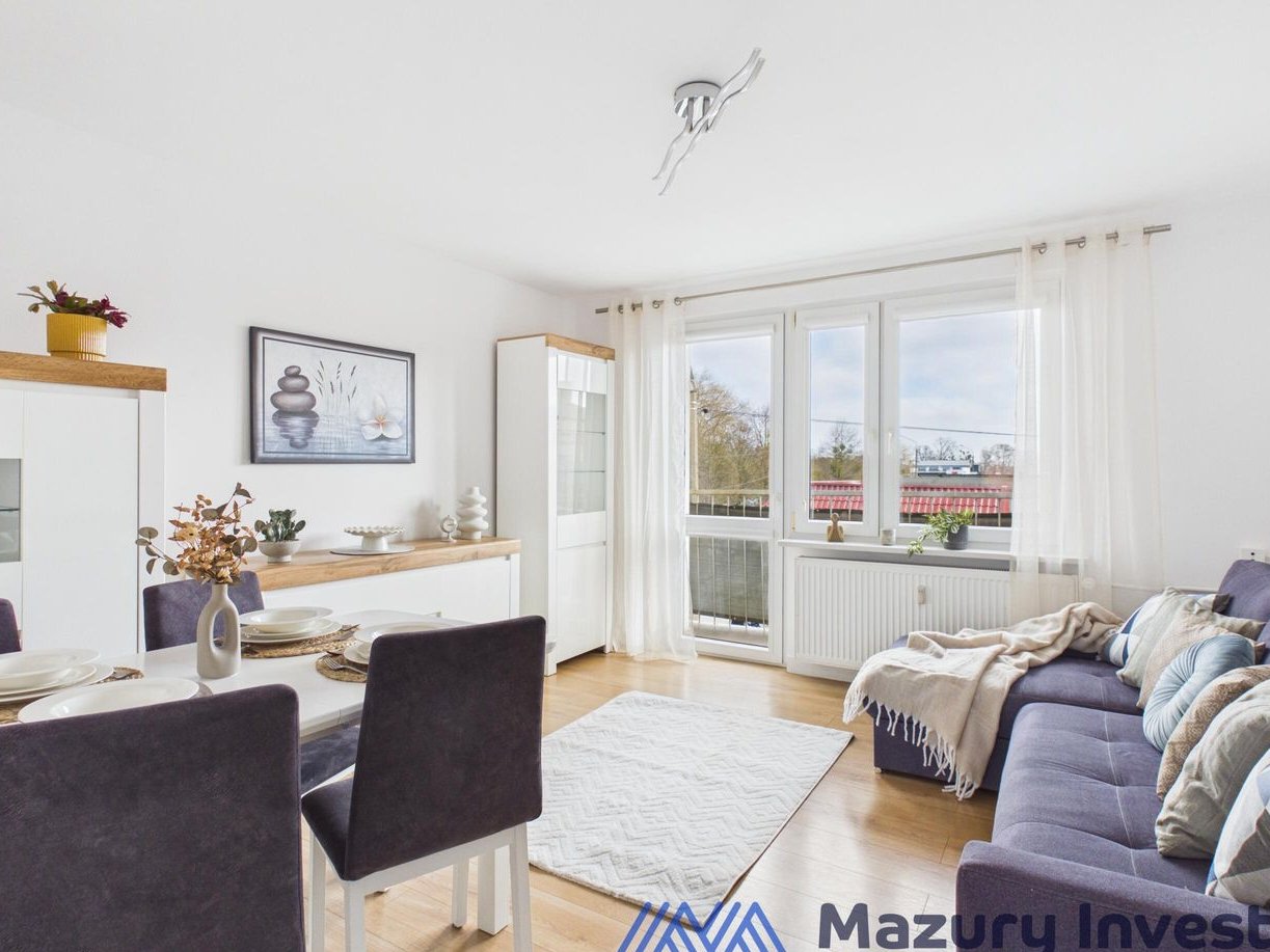 Dwupokojowe mieszkanie po remoncie - 1 piętro w bloku