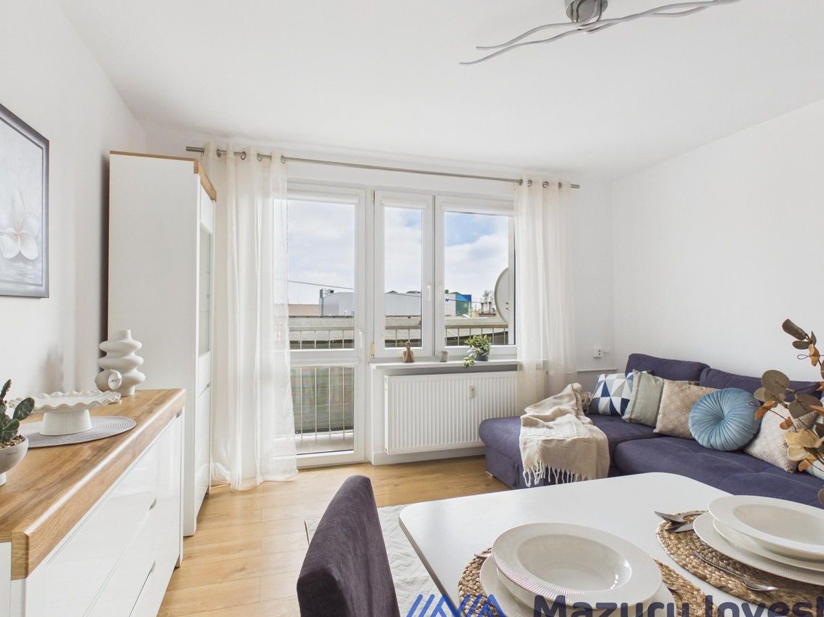 Dwupokojowe mieszkanie po remoncie - 1 piętro w bloku