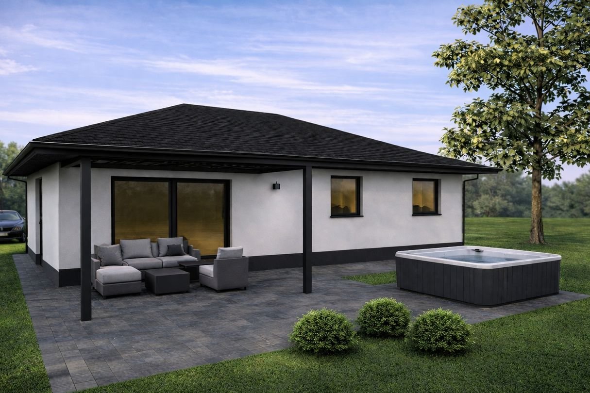 Dom parterowy wolnostojący 102,5 m2, Turza Śląska