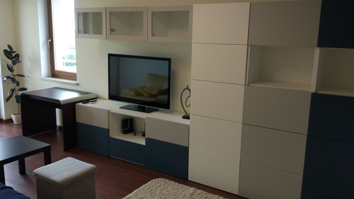 Umeblowane mieszkanie | 2 pokoje + kuchnia| 48.1 m2 | Srebrne Tarasy