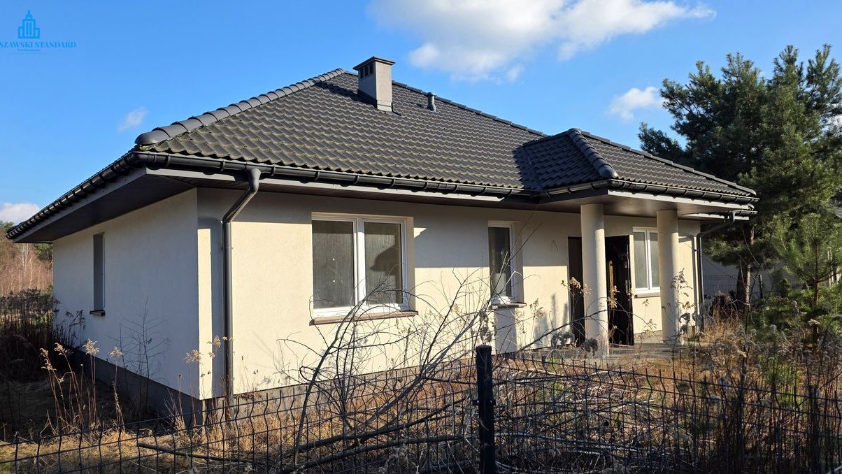 Dom98m2, działka 8ar przy samym lesie stan deweloperski Skrzeszew