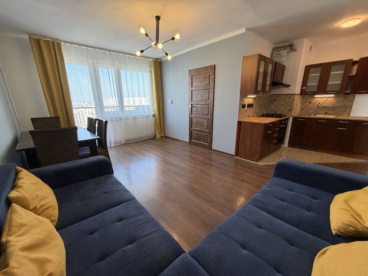 3-pokojowe mieszkanie z balkonem w Czyżynach, XV Piętro!