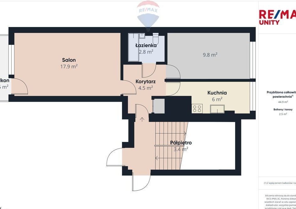 Świdnik: 2 pokoje, osobna kuchnia, balkon