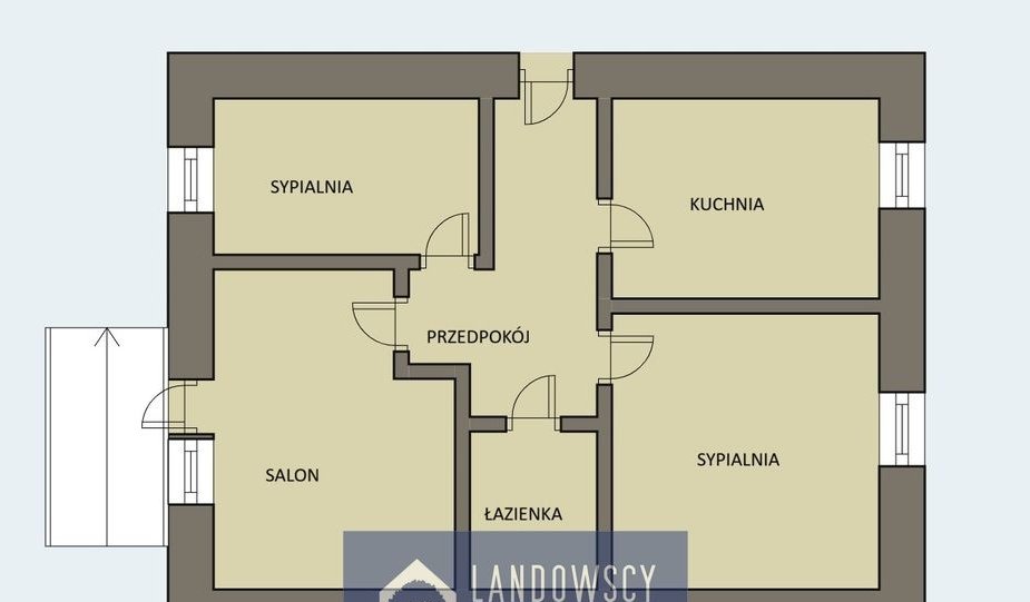 3 przestronne pokoje | 2 piętro I osiedle 60lecia