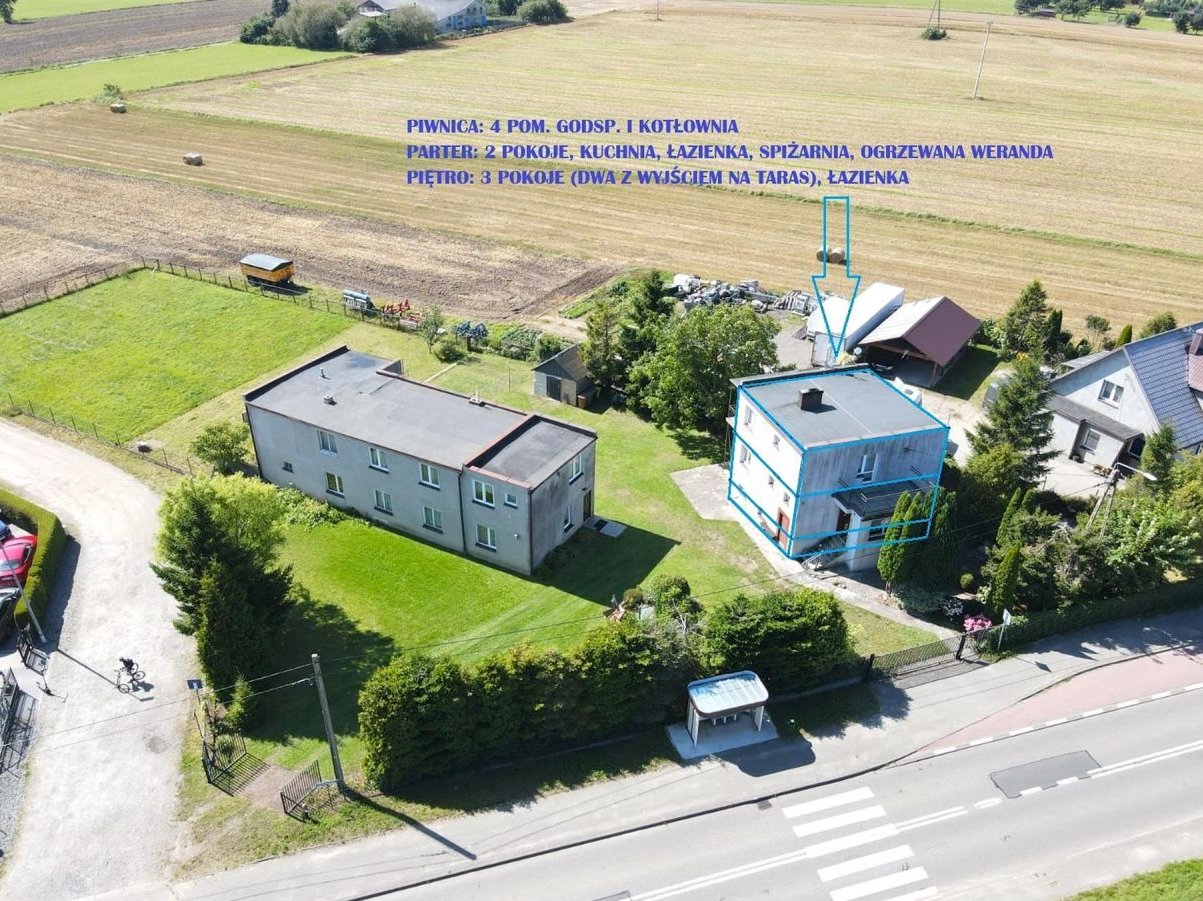 Dom na działce 2000 m2 - 5 minut od Pucka