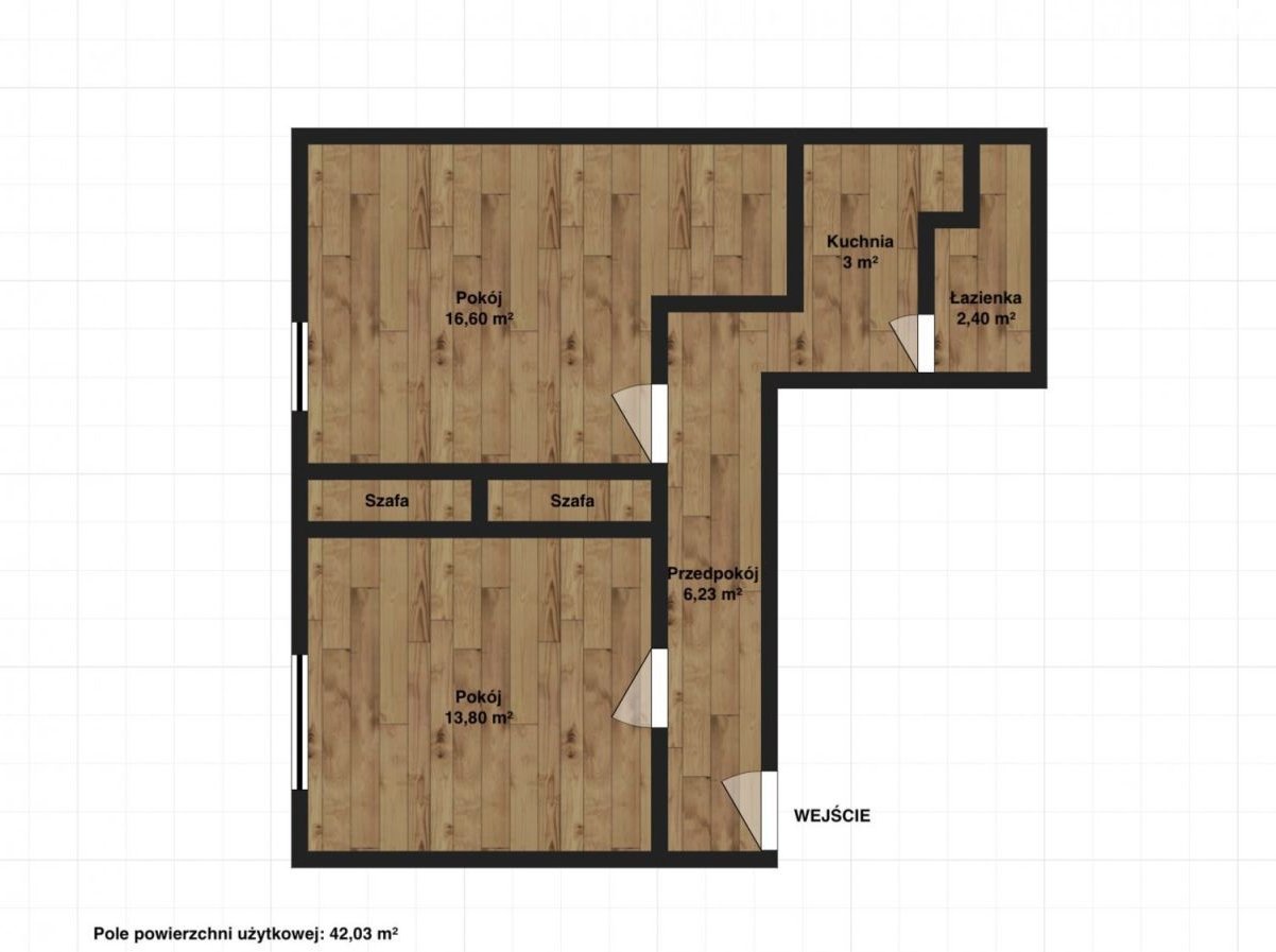 2 pok. 42 m2, Śródmieście | po remoncie | niski cz