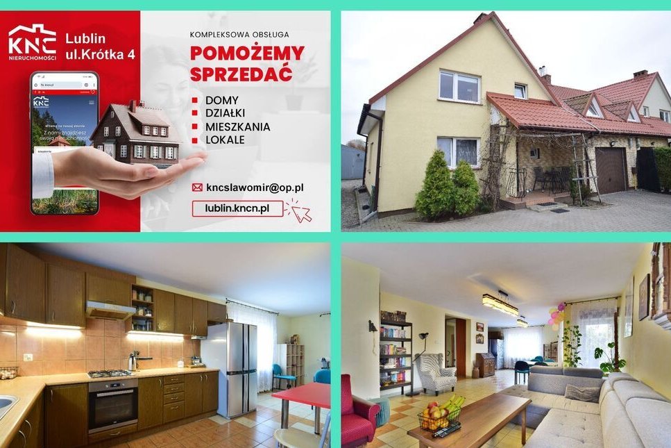 Świdnik Duży, atrakcyjne pół bliźniaka, 5 pokoi.