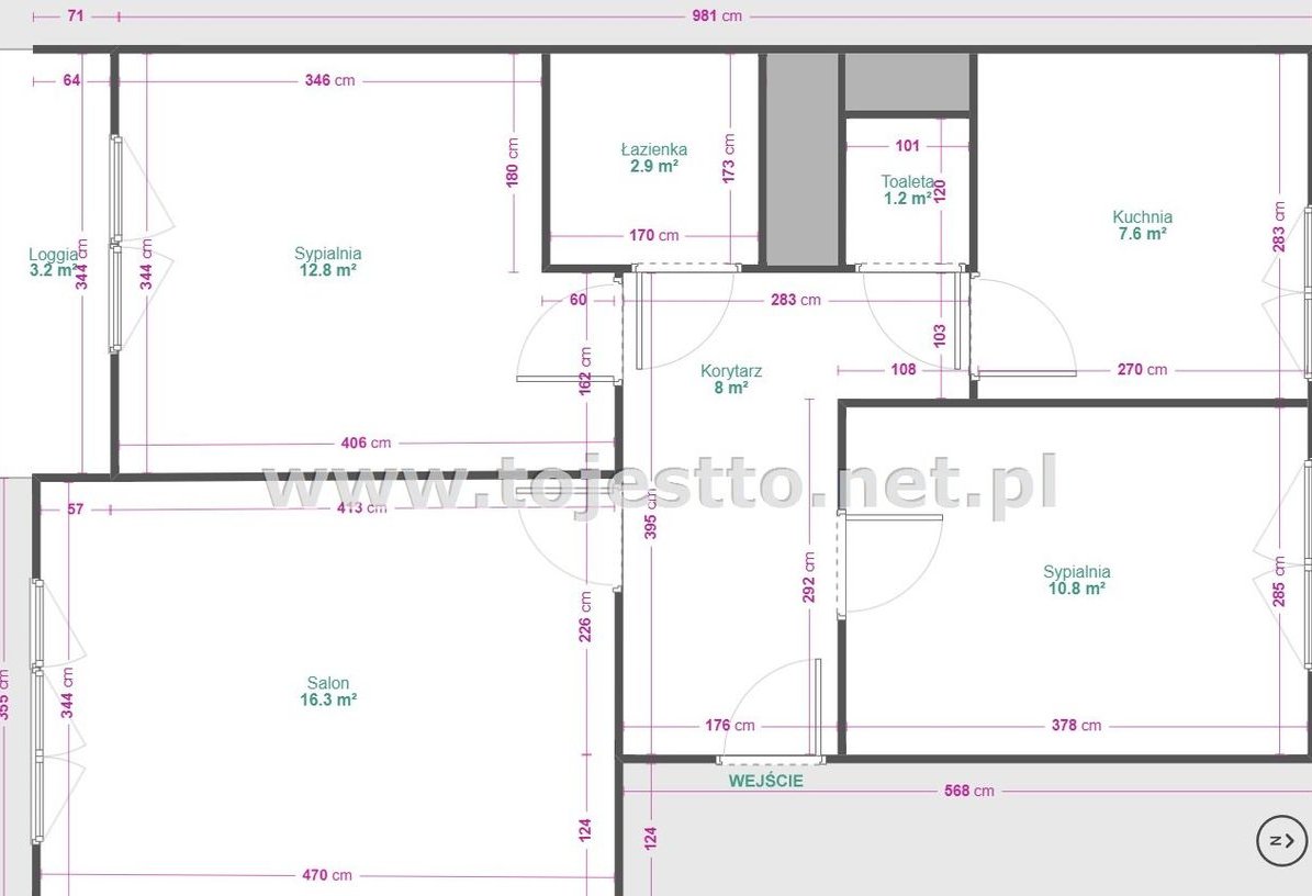 Eleganckie, duże mieszkanie, ul. Listopadowa