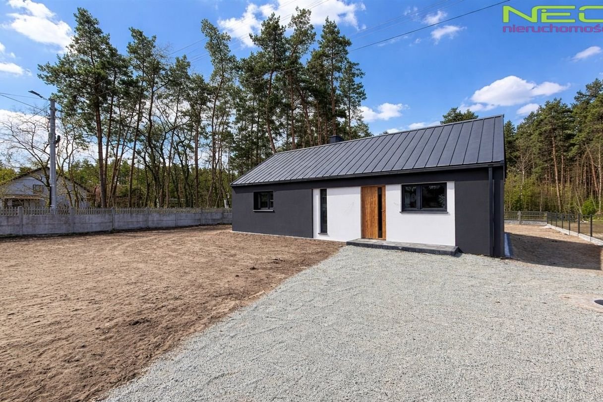 Nowy dom przy lesie -działka 950 m2