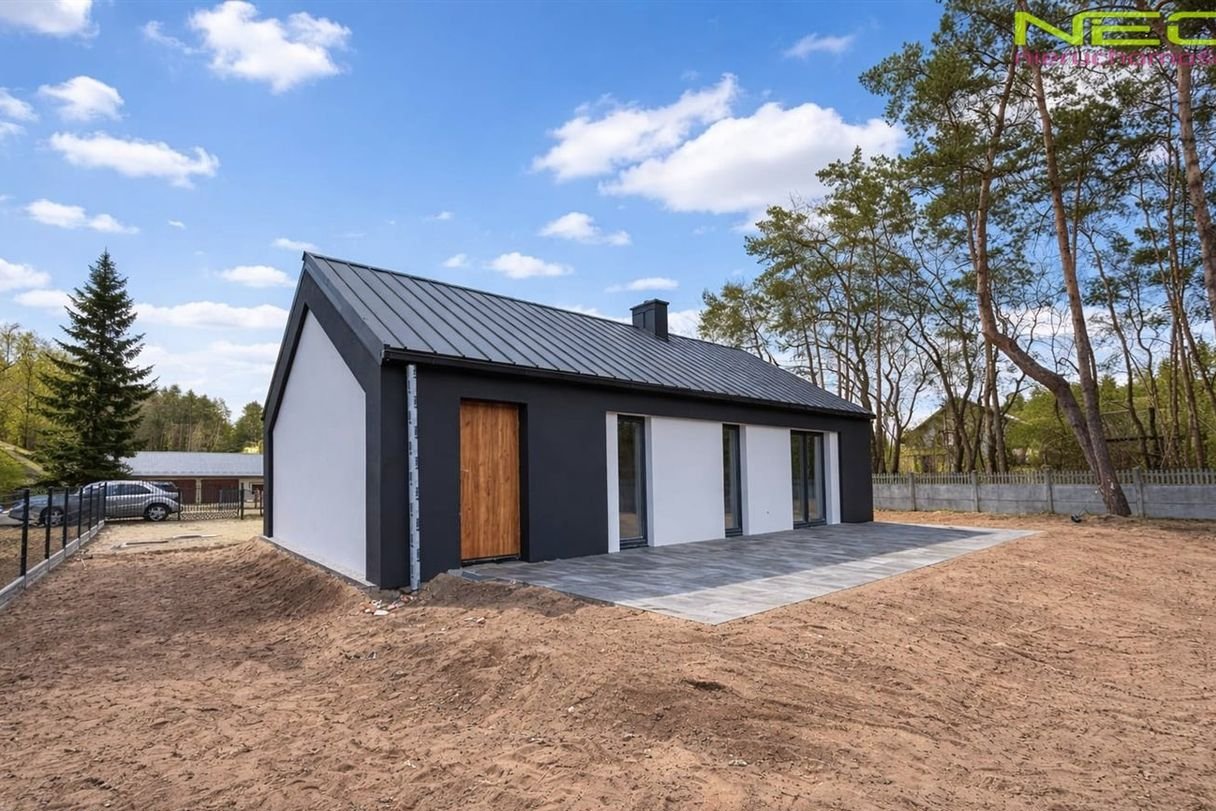 Nowy dom przy lesie -działka 950 m2