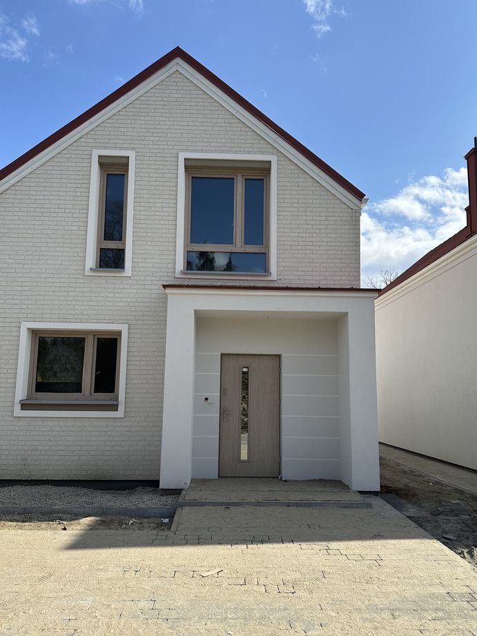 Nowoczesny dom - segment - bliźniak - 120 m² Jabłonna, ul. Piaskowa