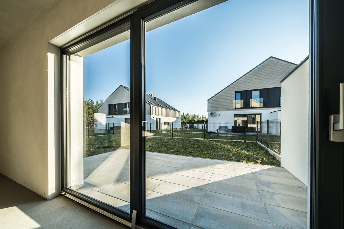 Dom w zabudowie bliźniaczej, nowy, gotowy do odbioru