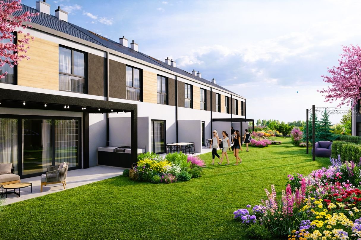 Wygodny dom z dużym, słonecznym ogrodem – idealny dla rodziny.