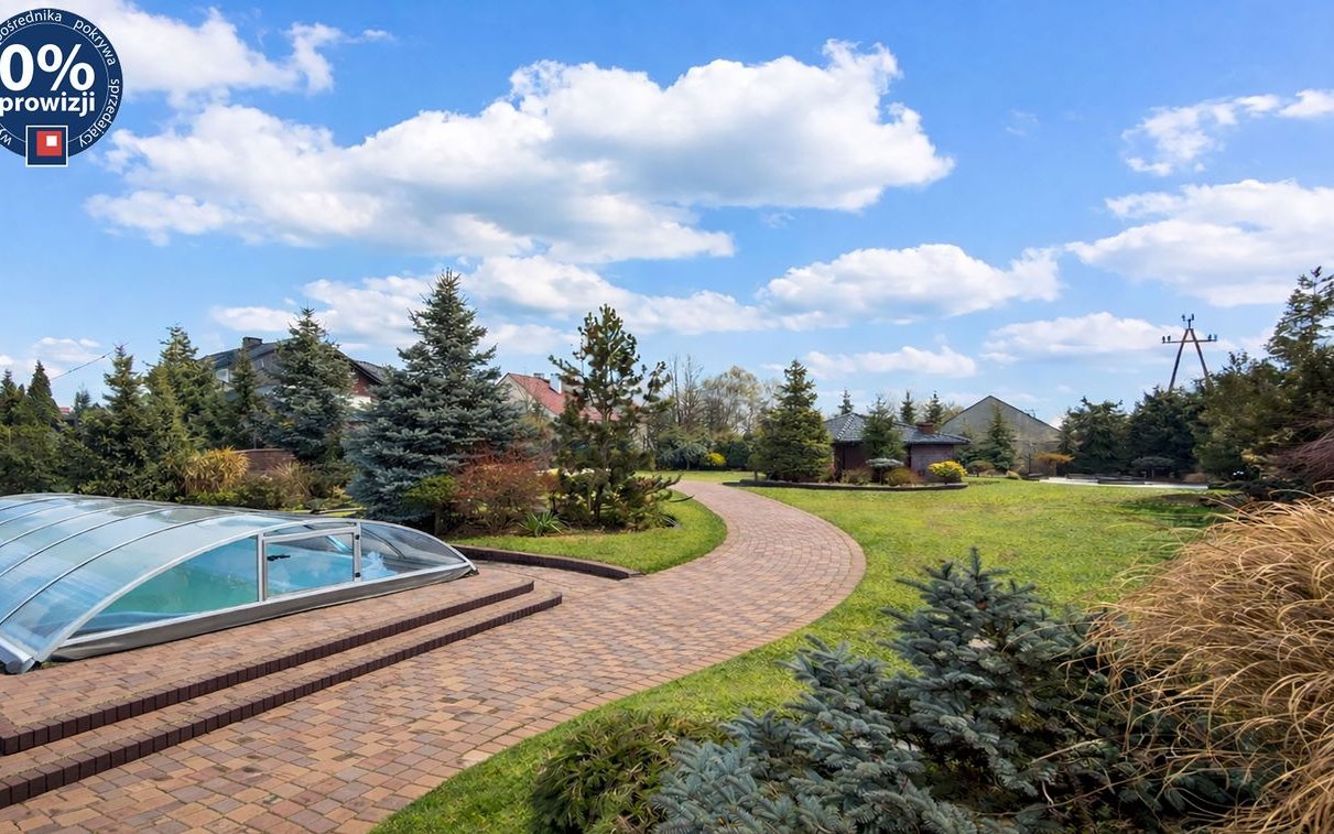 Elegancki dom z pięknym ogrodem blisko jeziora | Pszczyna Łąka