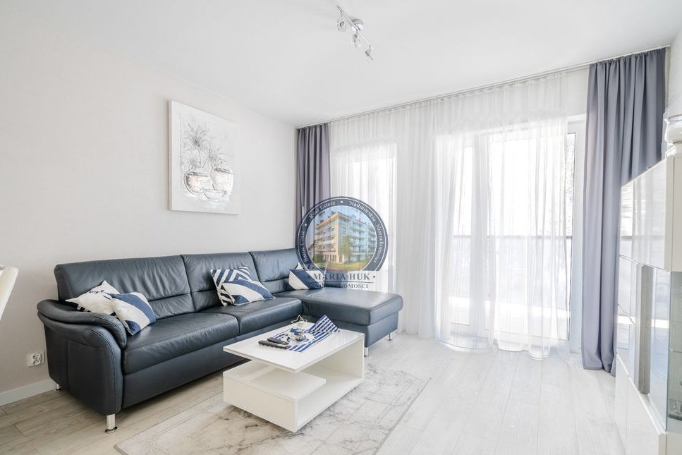 sprytne 3 pokoje, 15 m balkonu, las, 450m do plaży