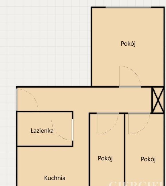 3 pokojowe mieszkanie w kamienicy ks.Jałowego !