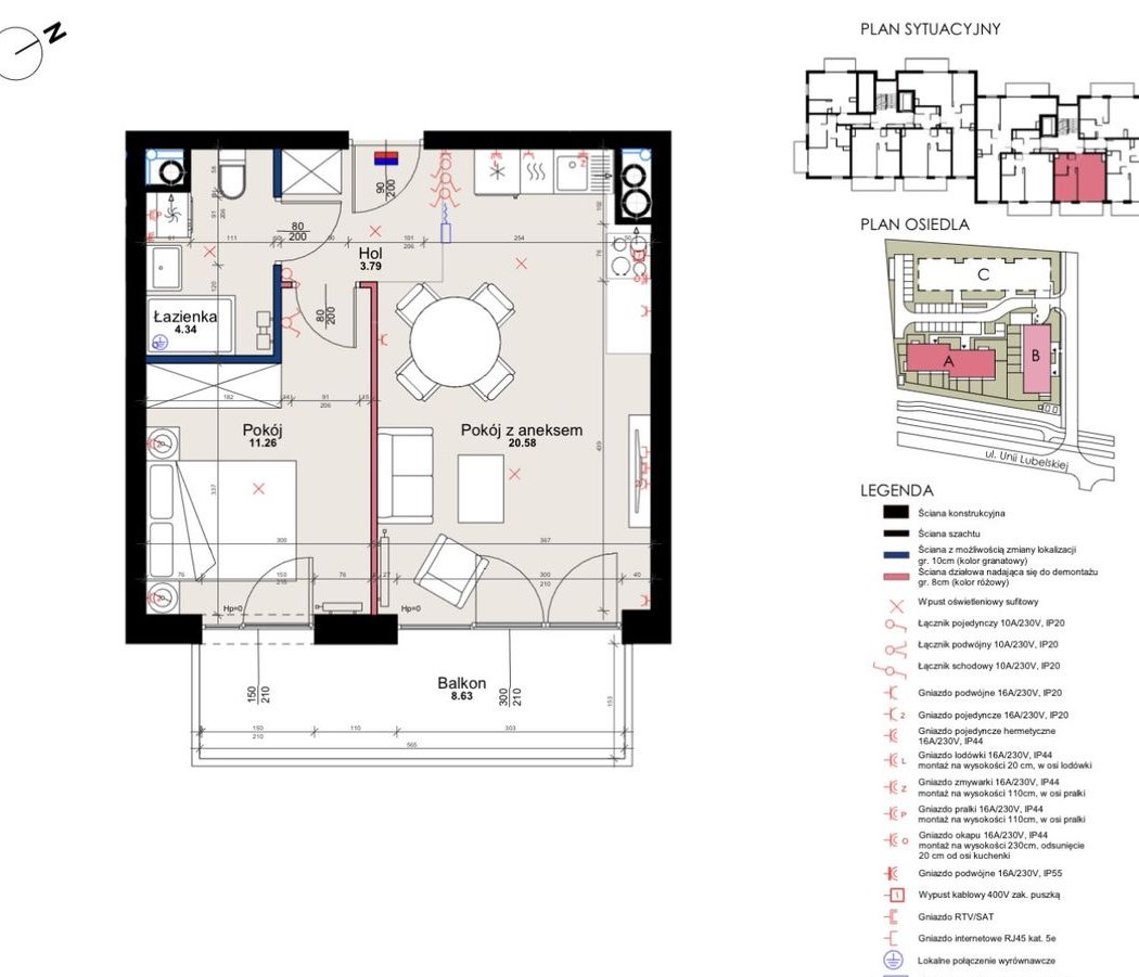 JASNE 40m // Duży Balkon // Blisko Tramwaj