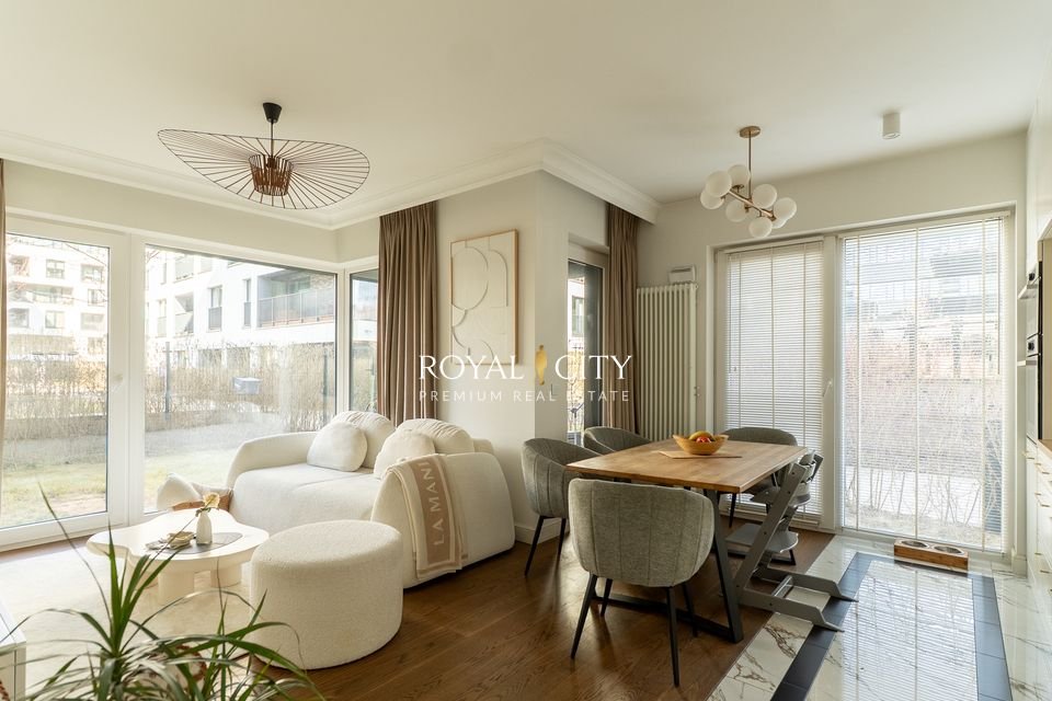 3 pokojowy Apartament z ogrodem Mokotów.