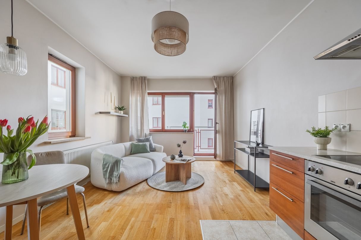 2 pok + garaż/tramwaj/granica Mokotów/Wilanów