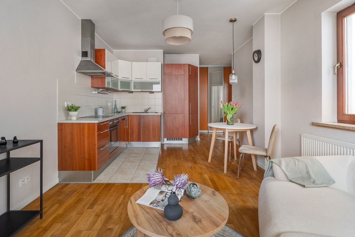 2 pok + garaż/tramwaj/granica Mokotów/Wilanów