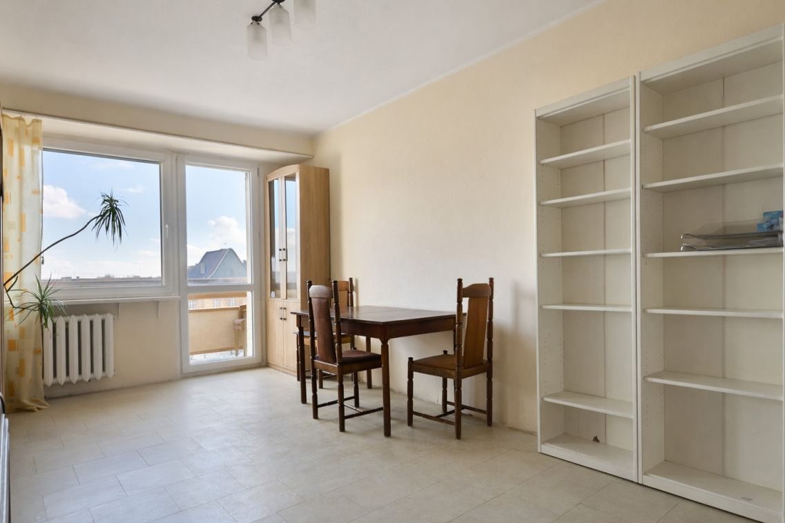 Rozkł. M3 z balkonem, Viii p. - ul. Nowa, Widzew