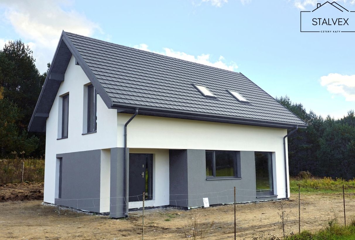 Nowy dom - 117,45m2 - 4-pokojowy - Duża działka