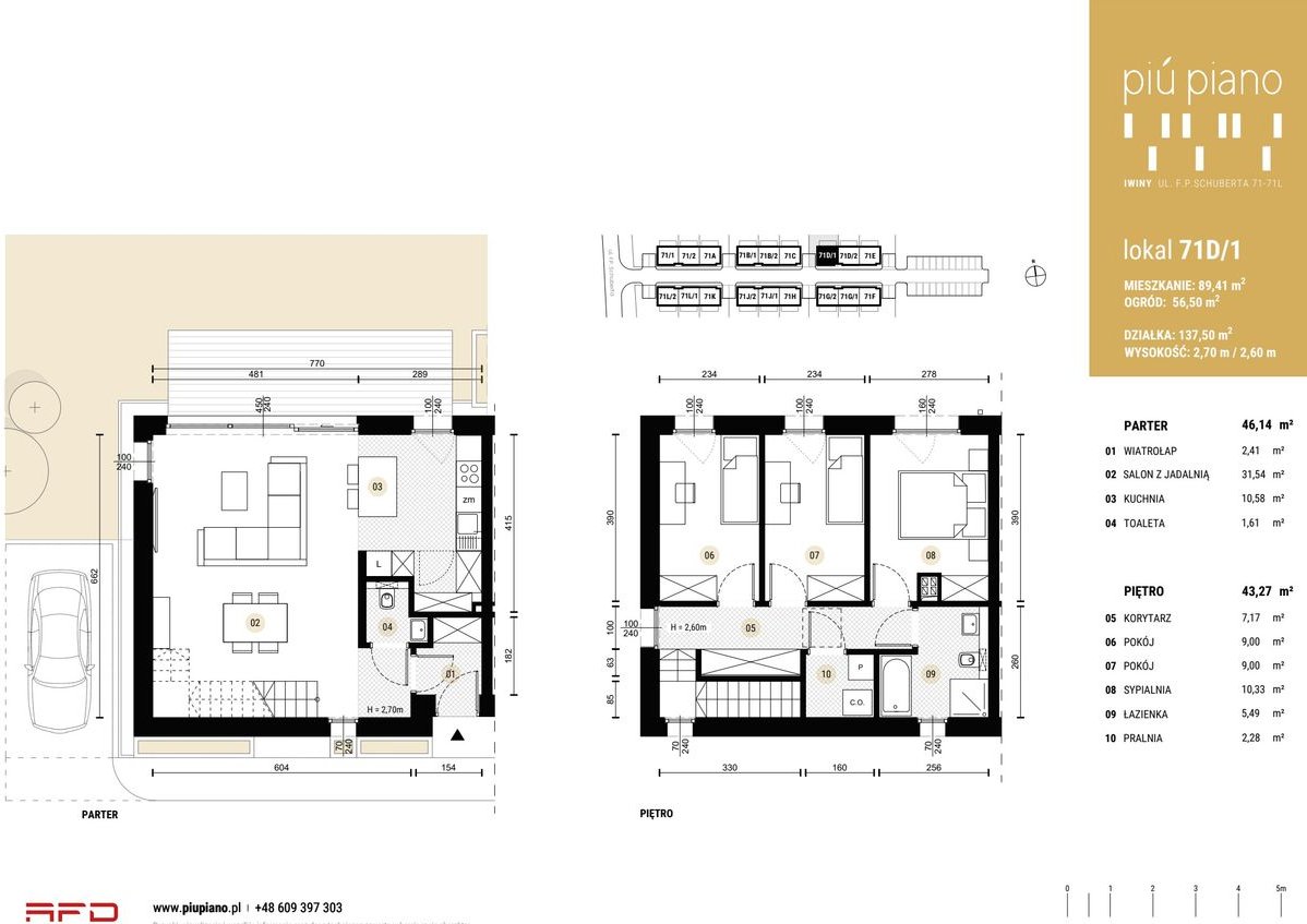 4-pokojowy dom 89m2 + ogródek Bez Prowizji