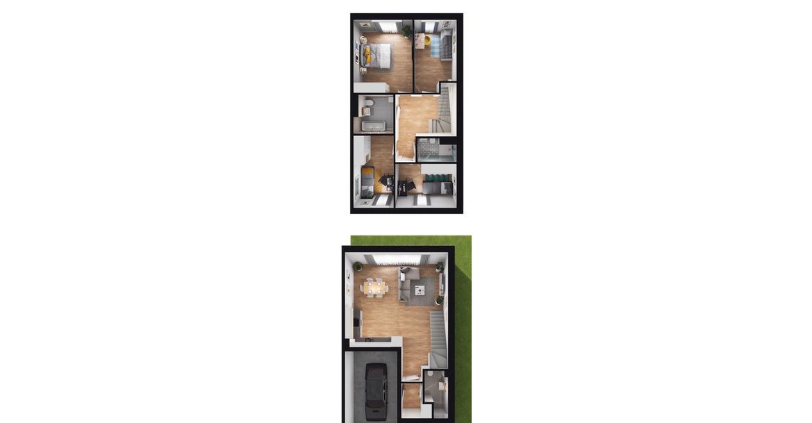 5-pokojowy dom 123m2 + ogródek Bez Pośredników