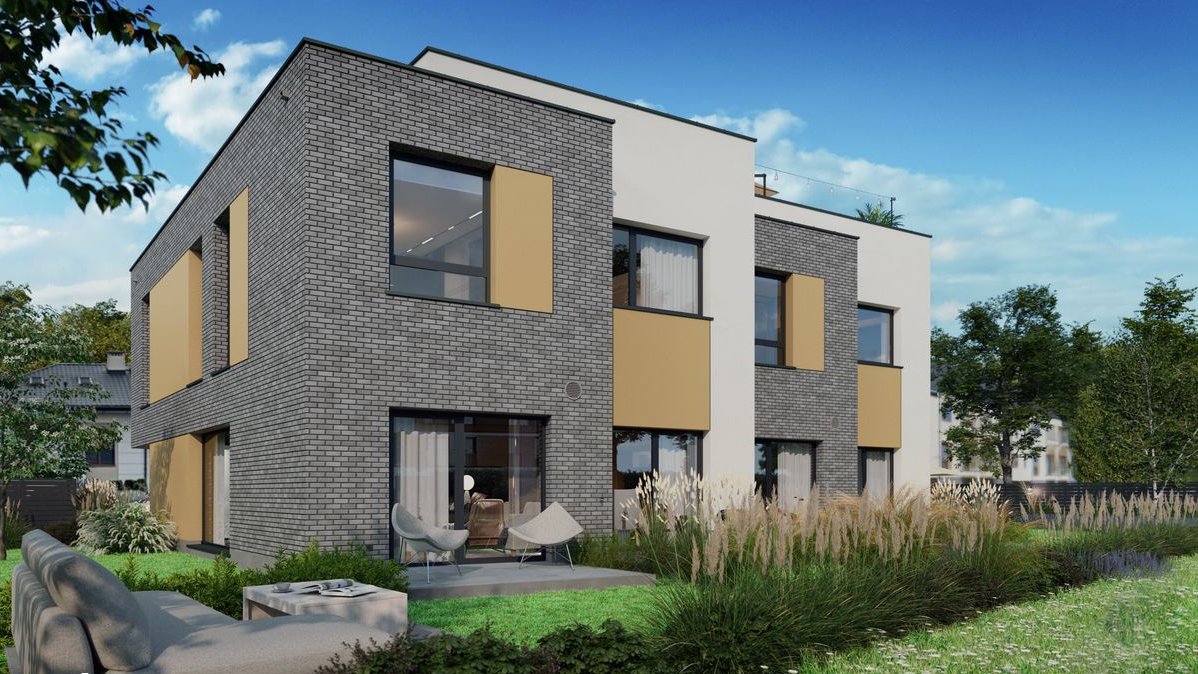 Trzypoziomowy Penthouse 101 m² z 2 tarasami i 190 metrowym ogrodem