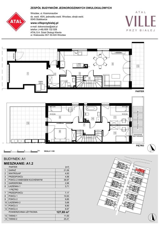 5-pokojowy dom 127m2 + ogródek Bez Prowizji