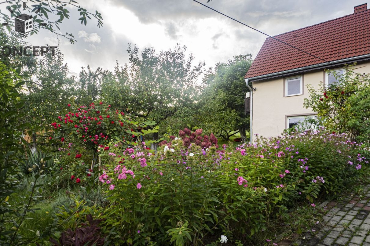 Dom z zabudowaniami z dużą, zieloną działką w cich