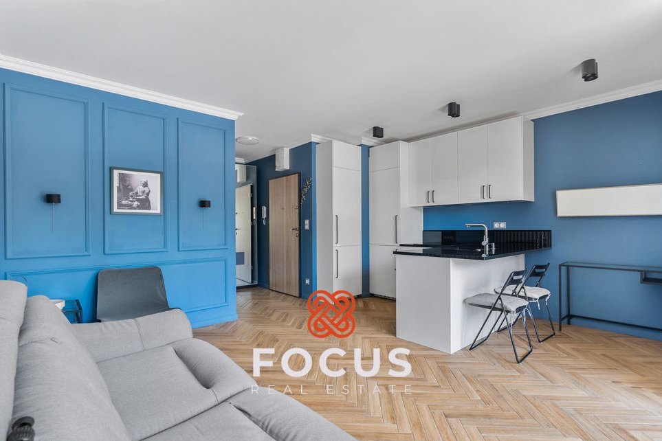 Nowoczesne studio 28m² + loggia+ komórka 5m2