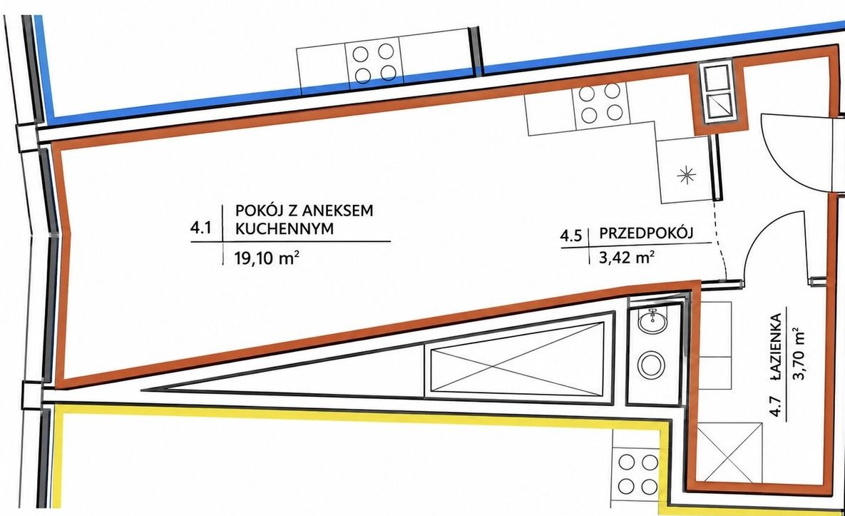 Zostań pierwszym mieszkańcem! City Łobzów - kawalerka nowa