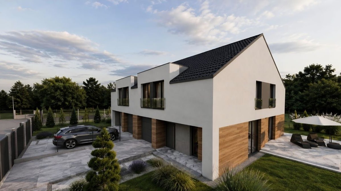Nowoczesny dom 167,91 m² z garażem | Rekuperacja | Blisko S8