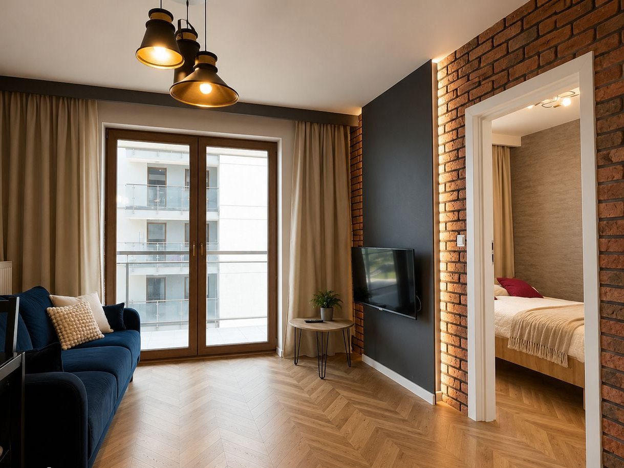 Nowoczesne 2-pokojowy apartament | Metro Wileńska | Koneser