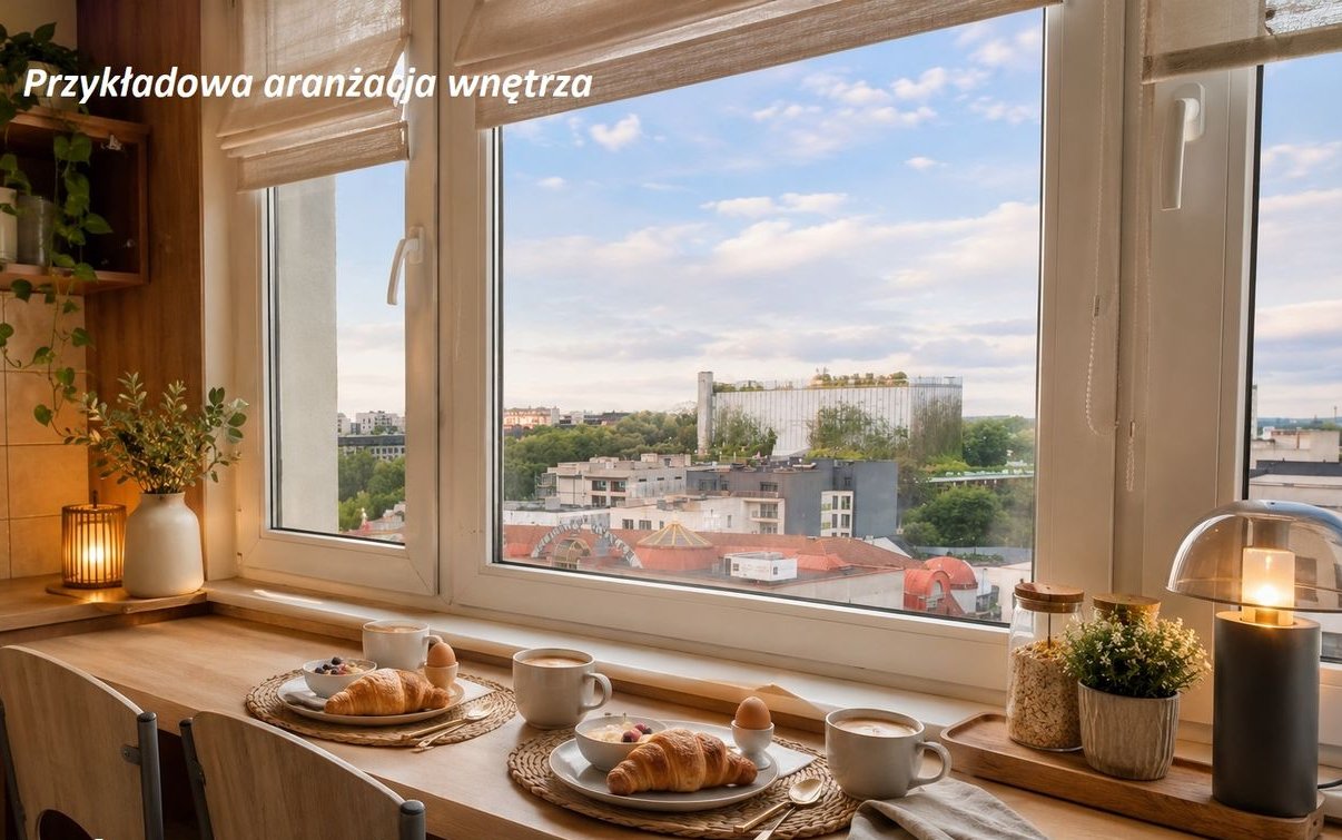 ** Poranna kawa z widokiem na Operę * 2 pokoje * 9 piętro* os. Piaski