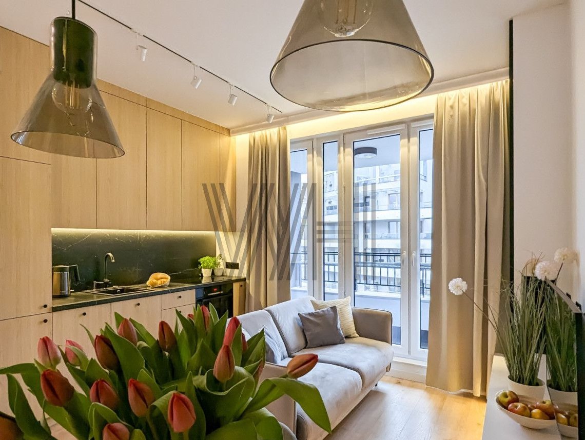 2 pokoje | 43 m² | Duży balkon | Wola | Ordona