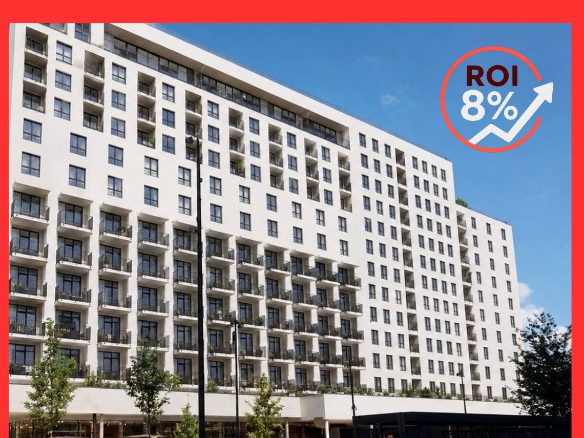 35,2m2 | 2 pokoje | ROI 8% | Balkon | Siłownia | DOSTĘPNE TYLKO U MNIE