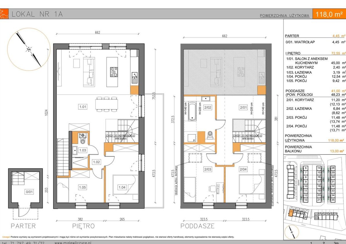 5-pokojowy dom 118m2 Bezpośrednio