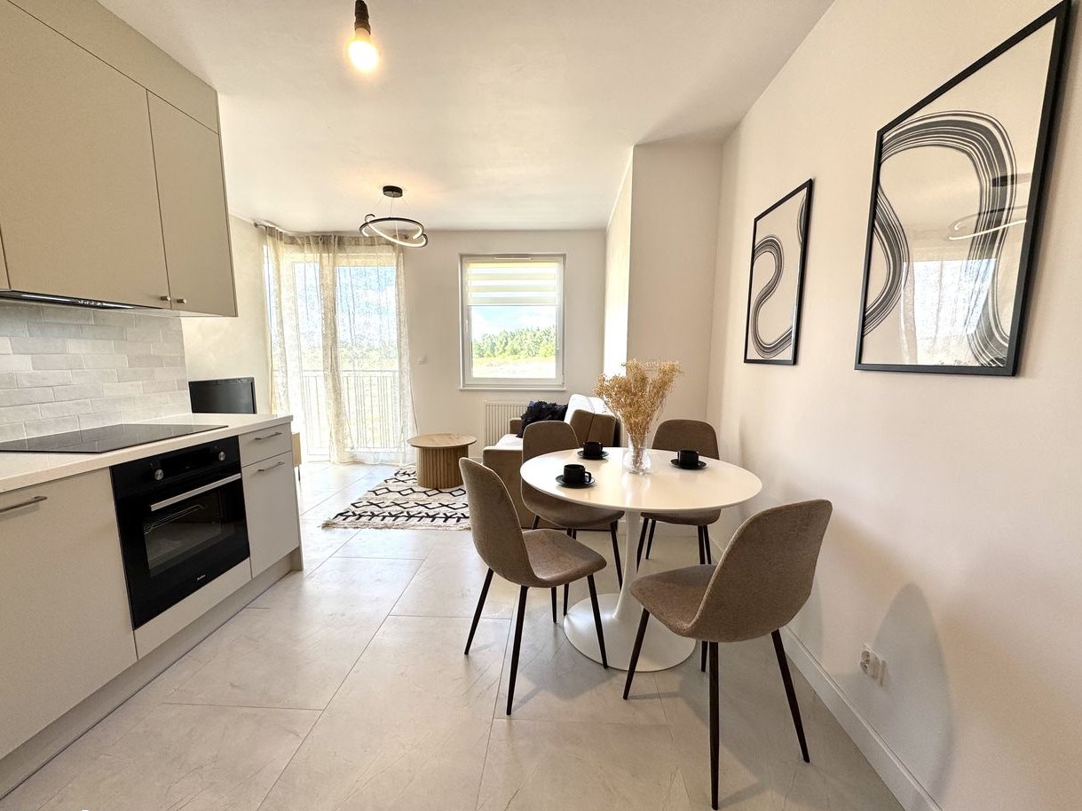 Nowe 2-pok. 40m² Jasień | piwnica + miejsce w hali