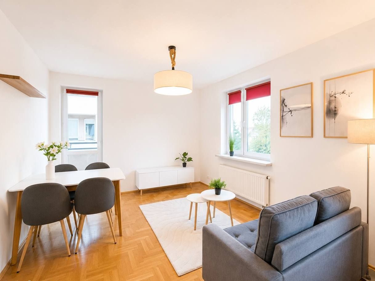 2 pok. z balkonem| 44 m2 | Garaż i komórka | Ruczaj | Raciborska