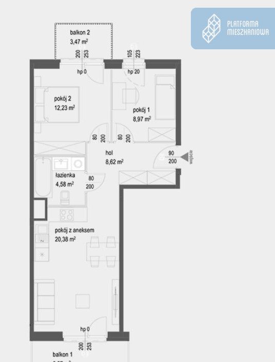 ⭐3 pokoje | balkon | idealne pod inwestycje| Wkd|⭐